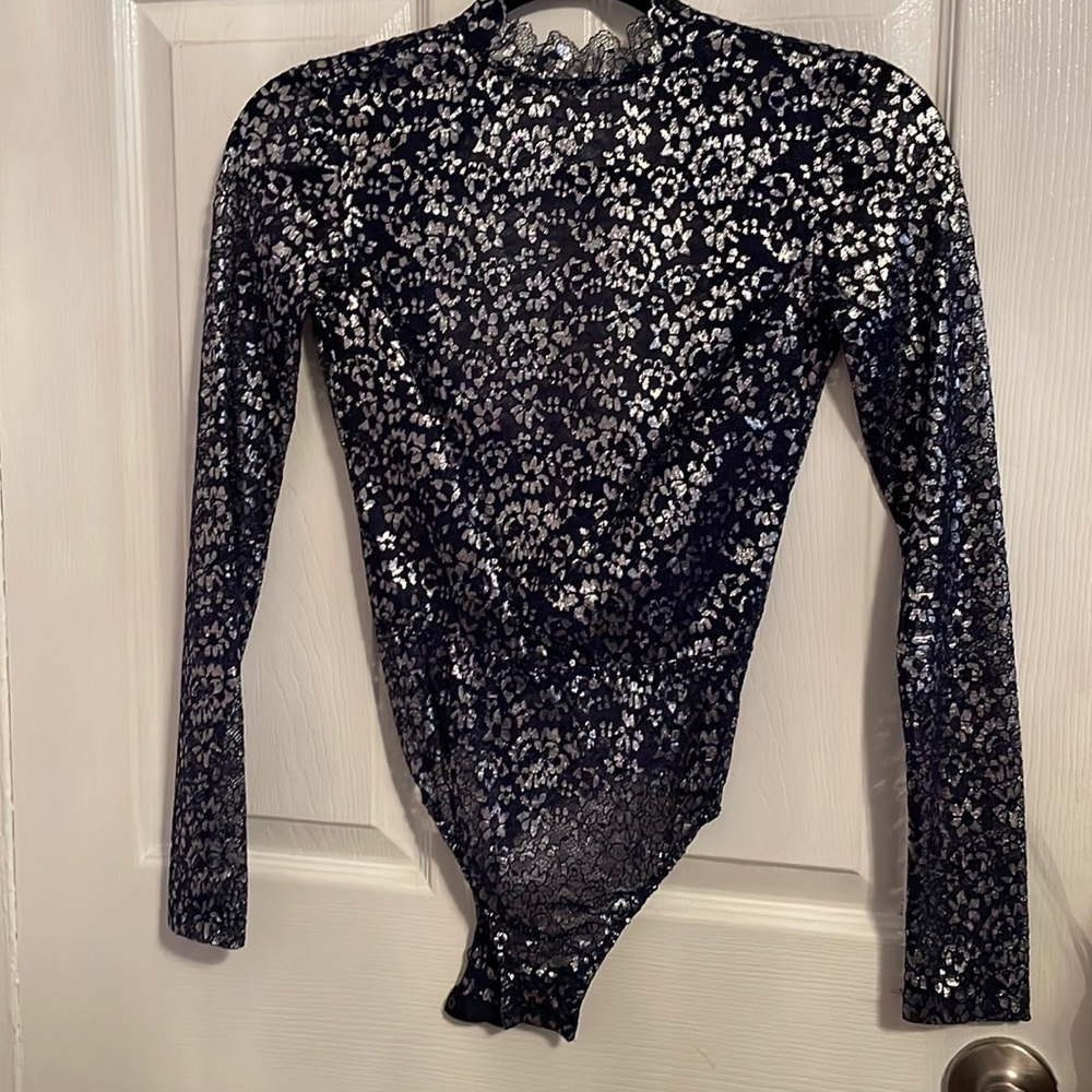 Victoria Secret Lace open back Bodysuit